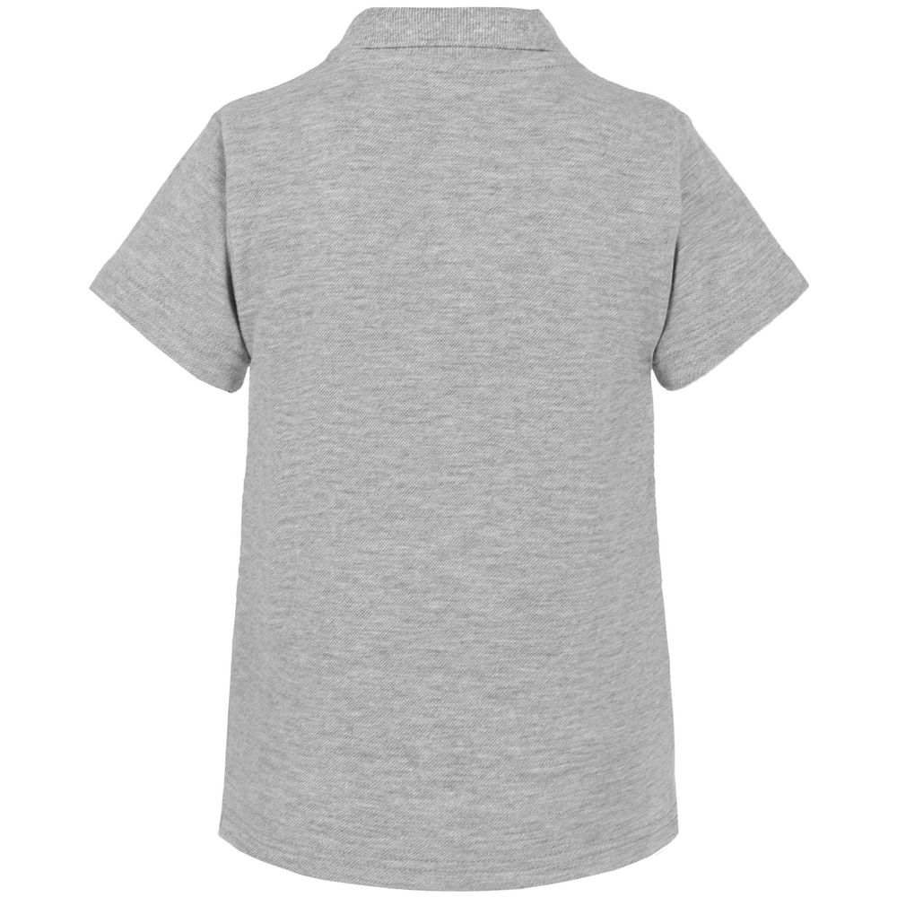 Рубашка поло детская Virma Kids, серый меланж (Миниатюра WWW (1000))