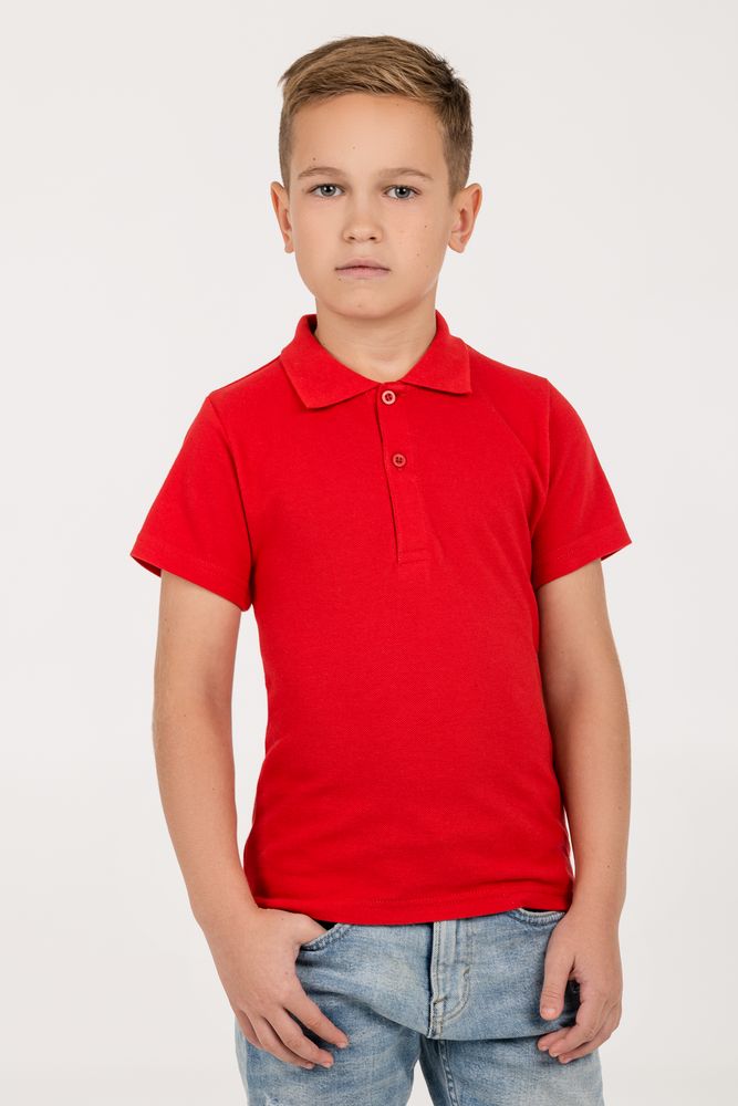 Рубашка поло детская Virma Kids, красная (Миниатюра WWW (1000))