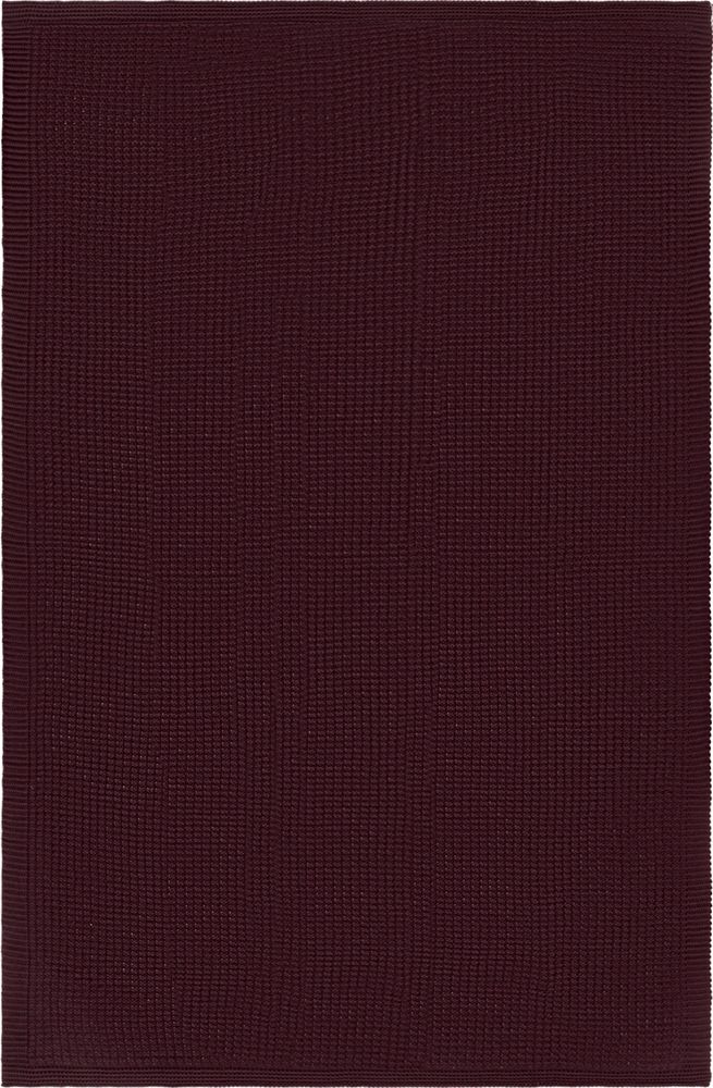 Плед Lattice, бордовый (Миниатюра WWW (1000))