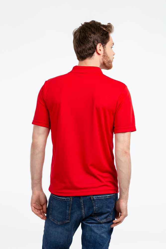 Рубашка поло мужская Eclipse H2X-Dry, красная (Миниатюра WWW (1000))