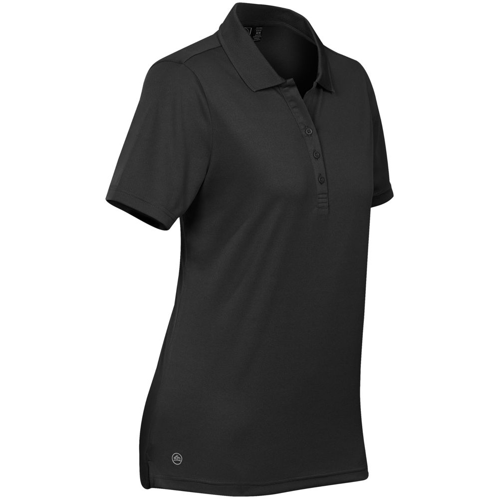 Рубашка поло женская Eclipse H2X-Dry, черная (Миниатюра WWW (1000))