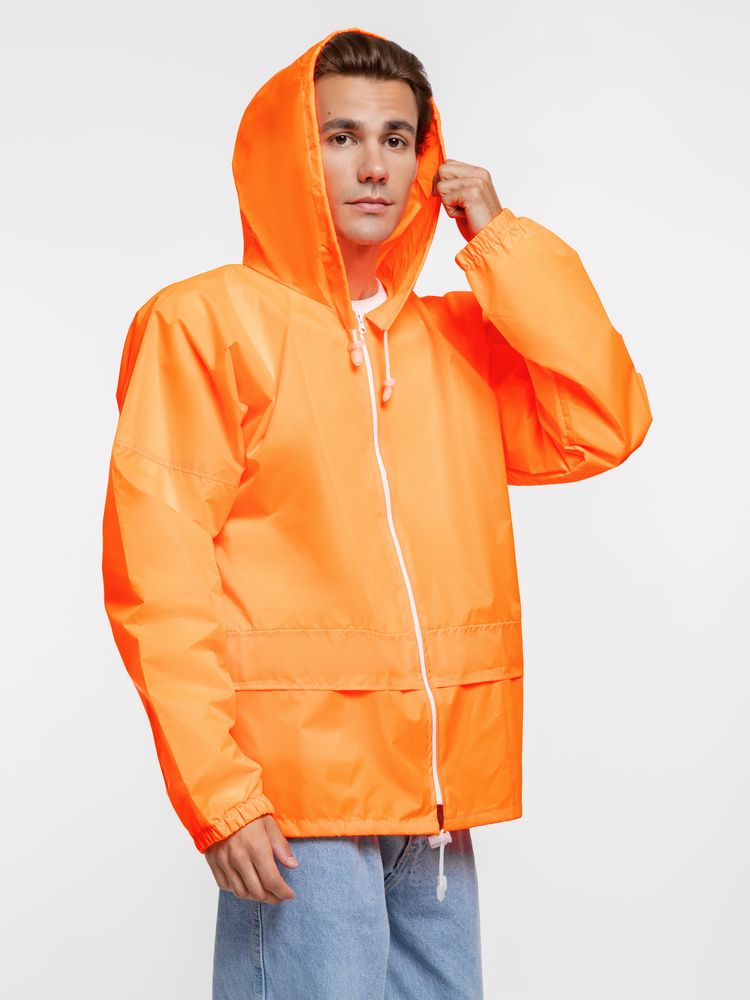 Дождевик Kivach Promo, оранжевый неон (Миниатюра WWW (1000))