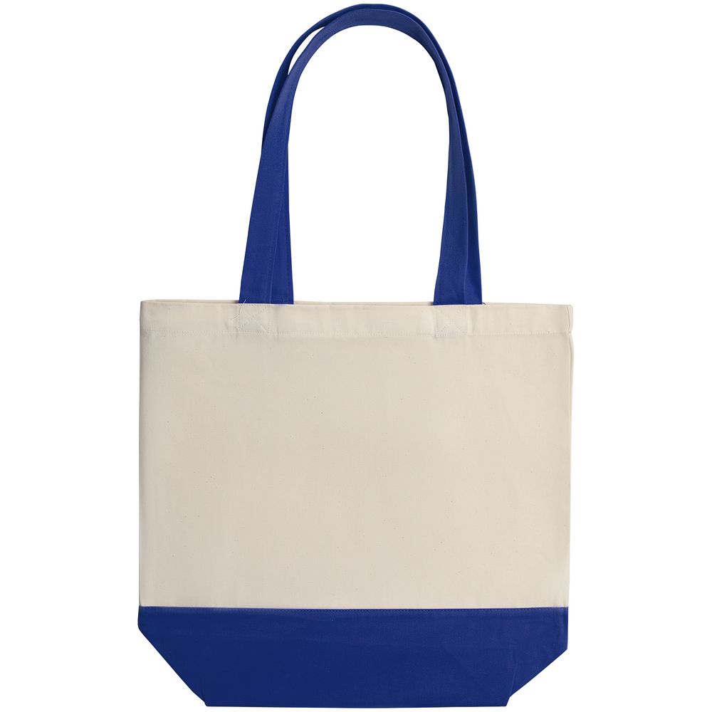 Холщовая сумка Shopaholic, ярко-синяя (Миниатюра WWW (1000))
