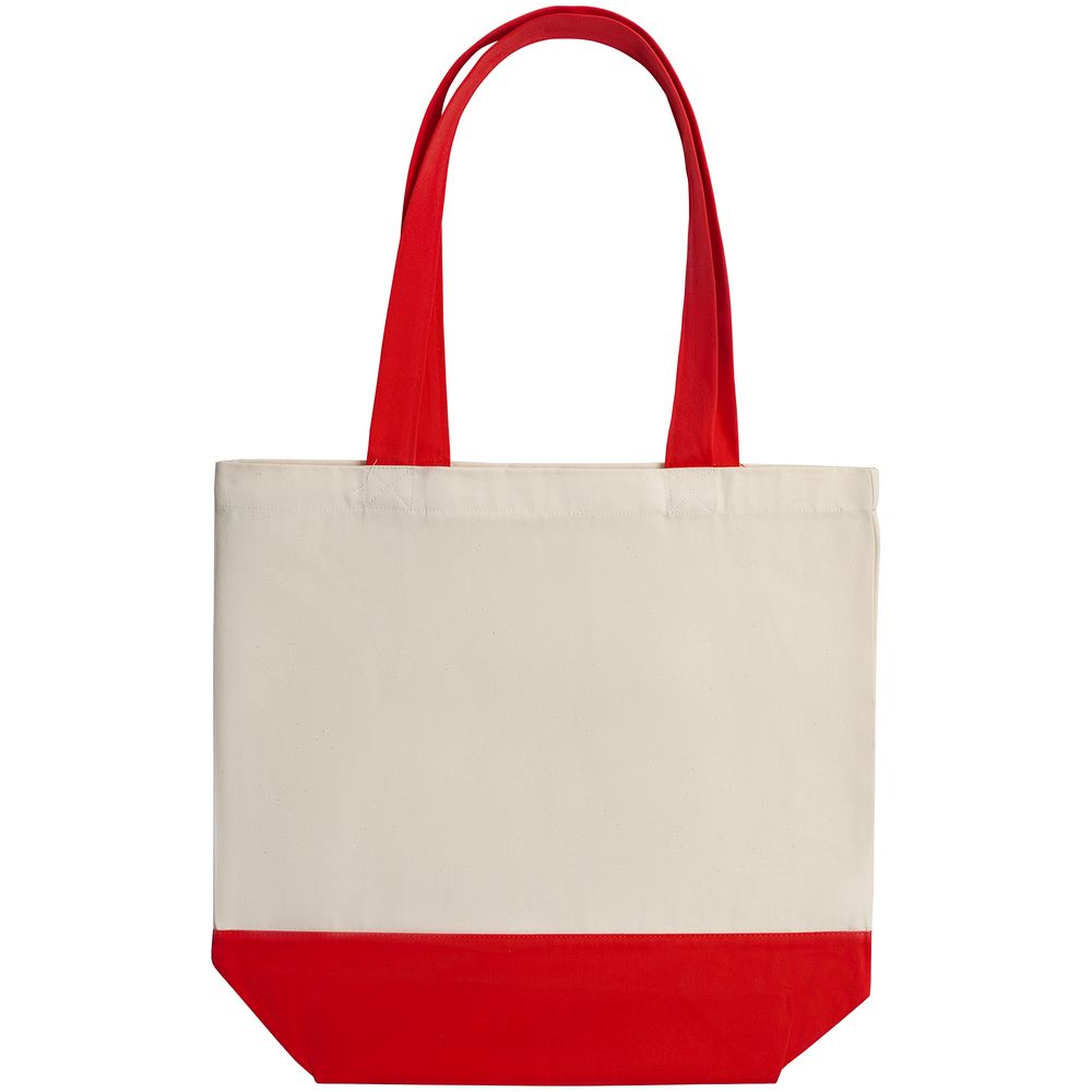 Холщовая сумка Shopaholic, красная (Миниатюра WWW (1000))