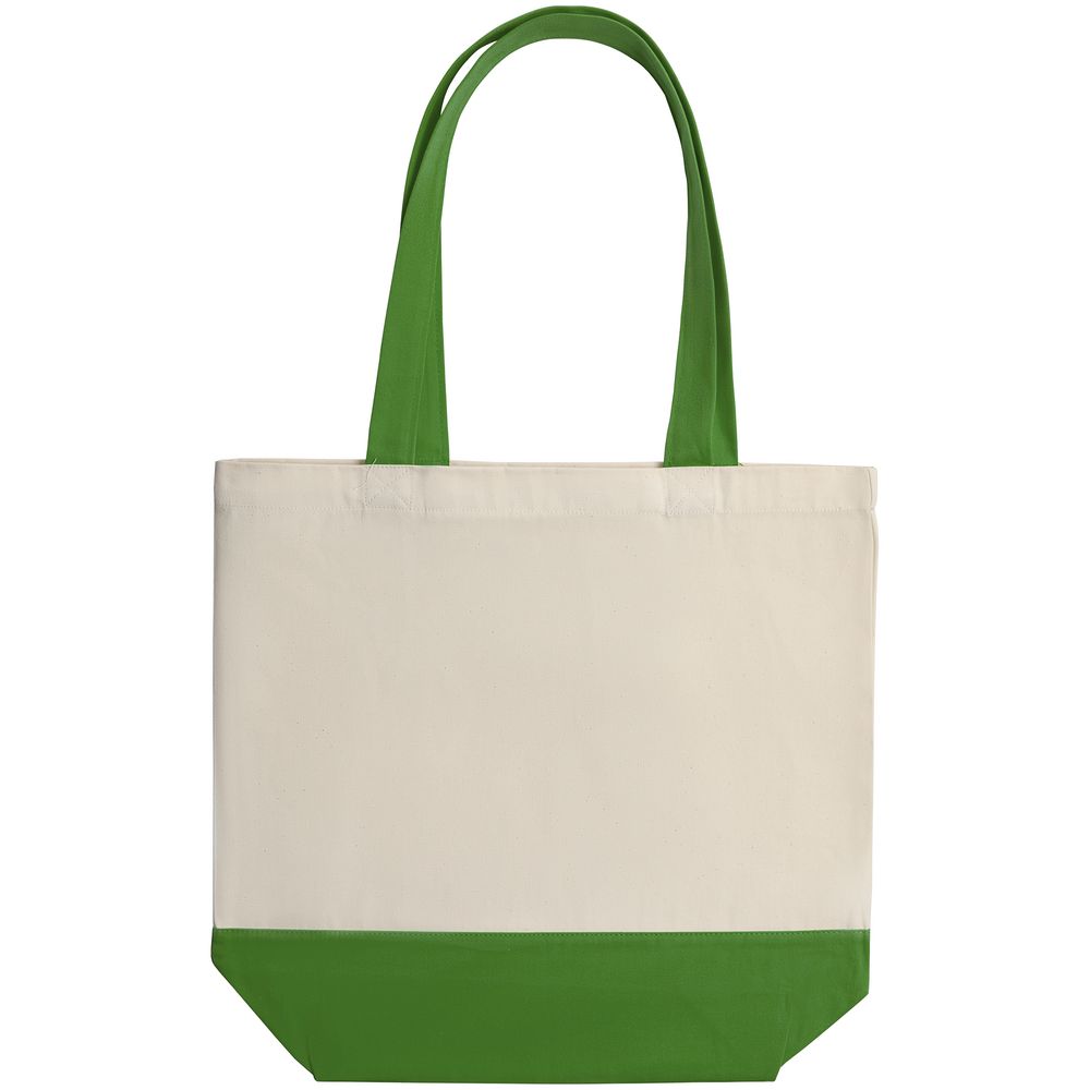Холщовая сумка Shopaholic, ярко-зеленая (Миниатюра WWW (1000))