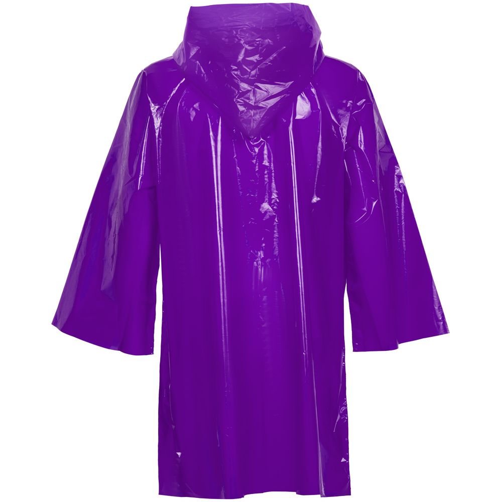 Дождевик-плащ CloudTime, фиолетовый (Миниатюра WWW (1000))