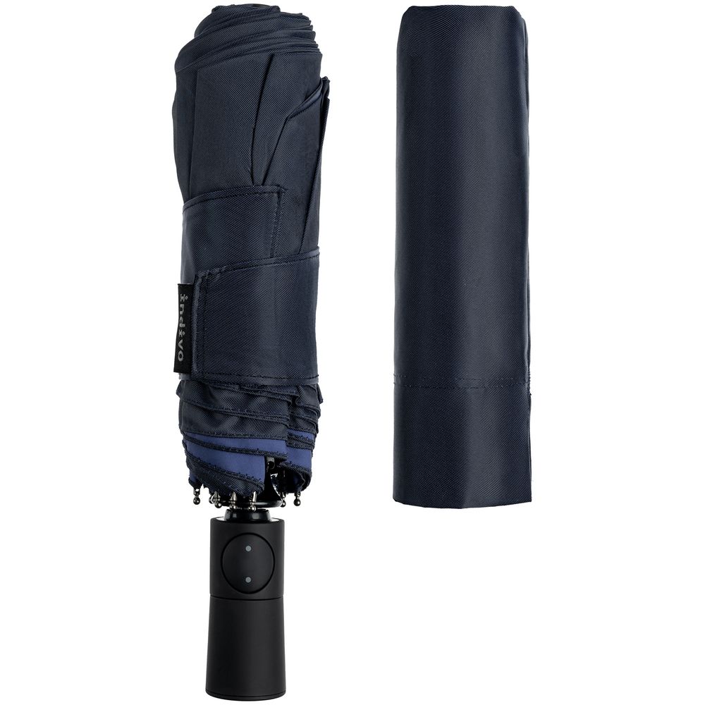 Складной зонт doubleDub, синий (Миниатюра WWW (1000))