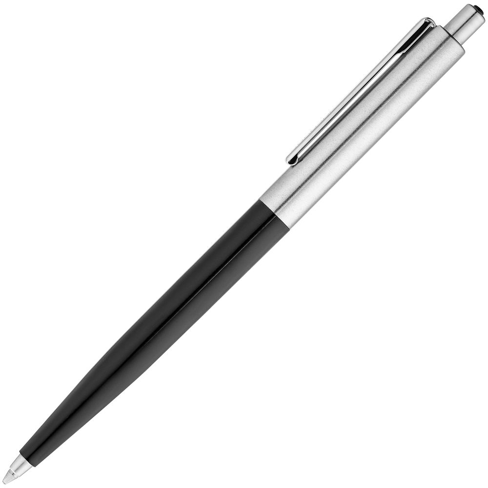 Ручка шариковая Senator Point Metal, черная (Миниатюра WWW (1000))