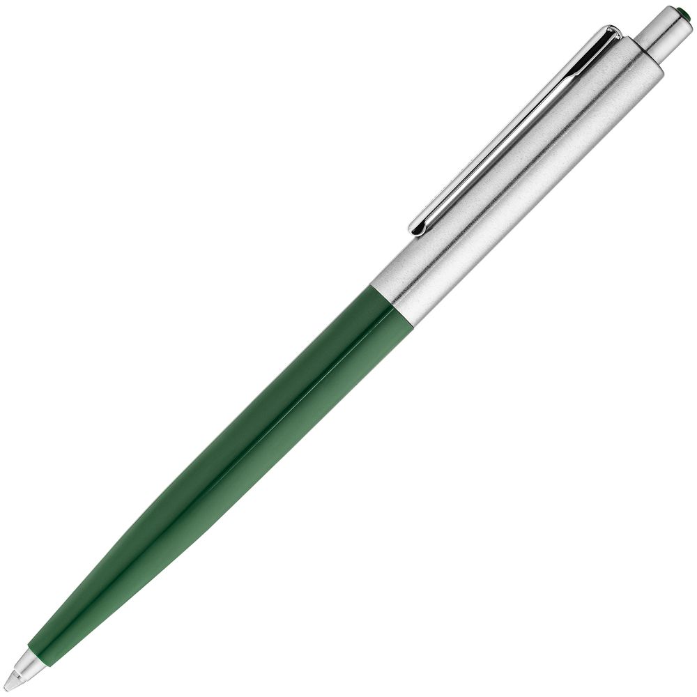 Ручка шариковая Senator Point Metal, зеленая (Миниатюра WWW (1000))