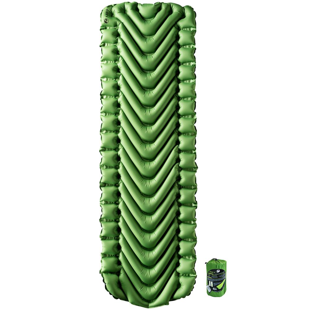 Надувной коврик Static V Recon, зеленый (Миниатюра WWW (1000))