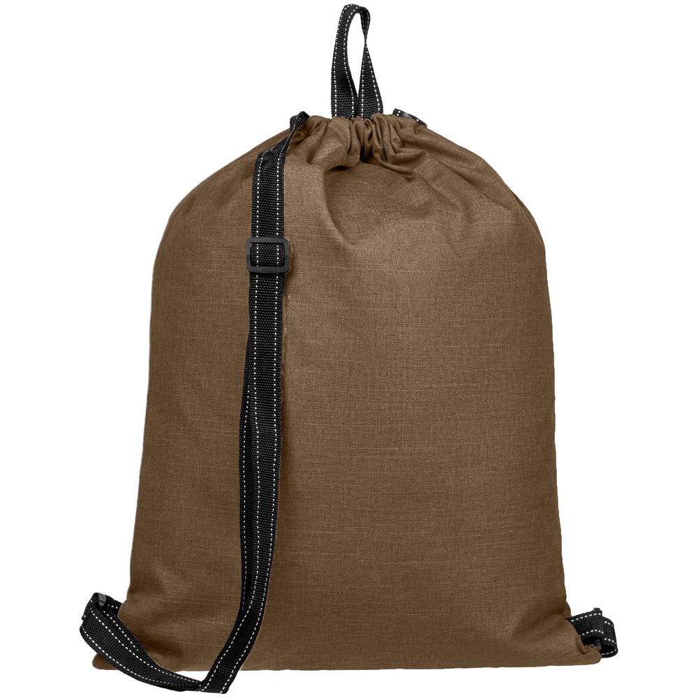 Рюкзак-мешок Melango, коричневый (Миниатюра WWW (1000))