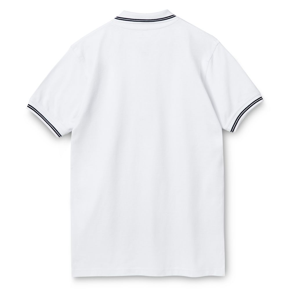 Рубашка поло Virma Stripes, белая (Миниатюра WWW (1000))