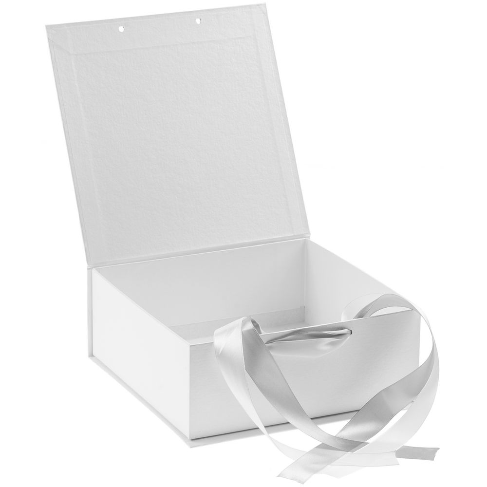 Коробка на лентах Tie Up, малая, белая (Миниатюра WWW (1000))