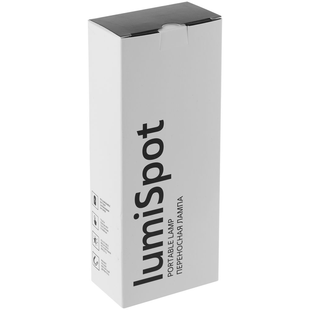 Переносная лампа lumiSpot, белая (Миниатюра (упак) (1000))