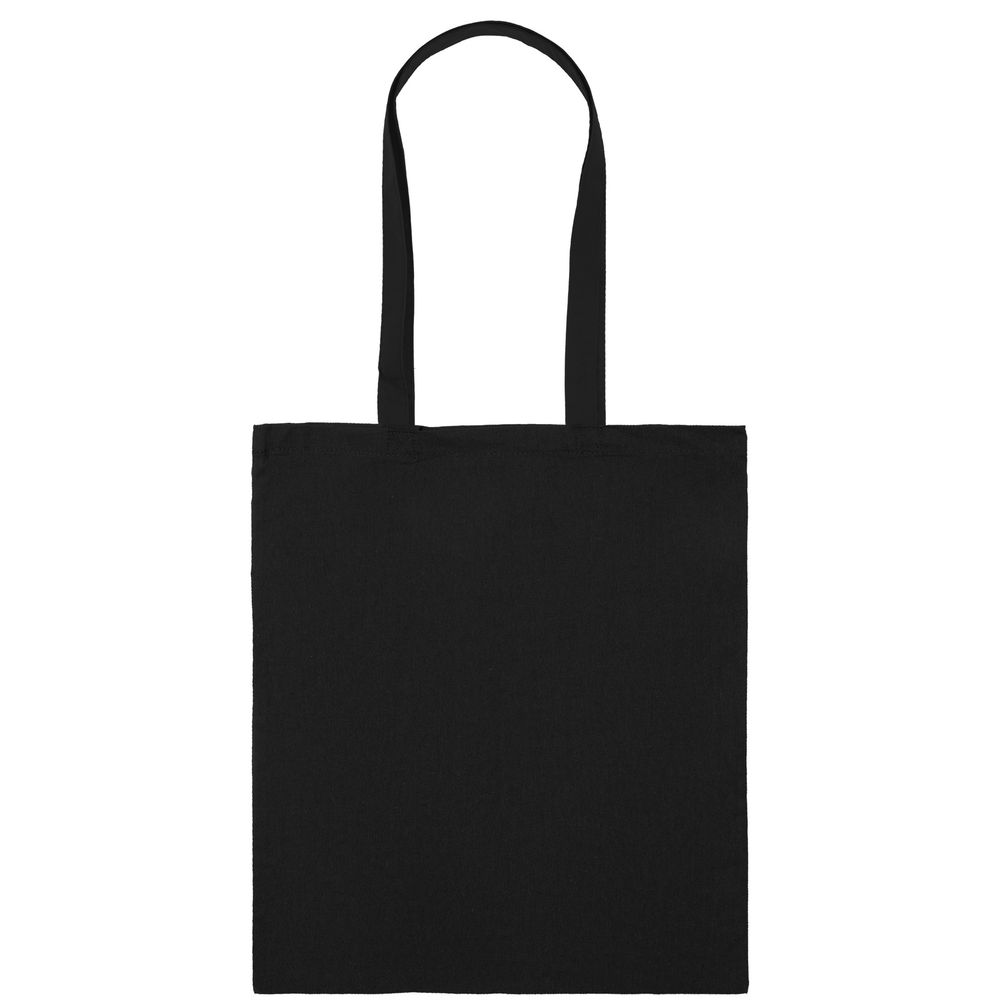 Холщовая сумка Basic 105, черная (Миниатюра WWW (1000))