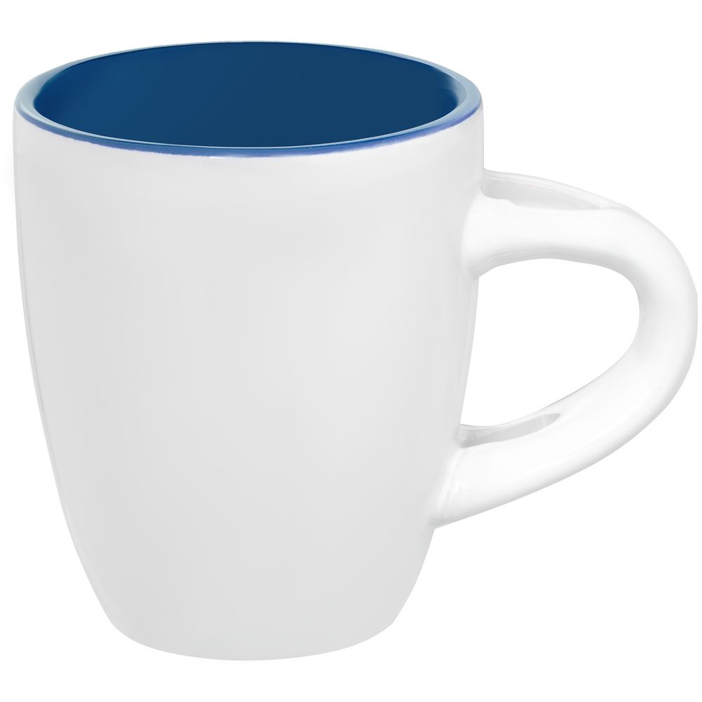 Кофейная кружка Pairy с ложкой, синяя с красной (Миниатюра WWW (1000))