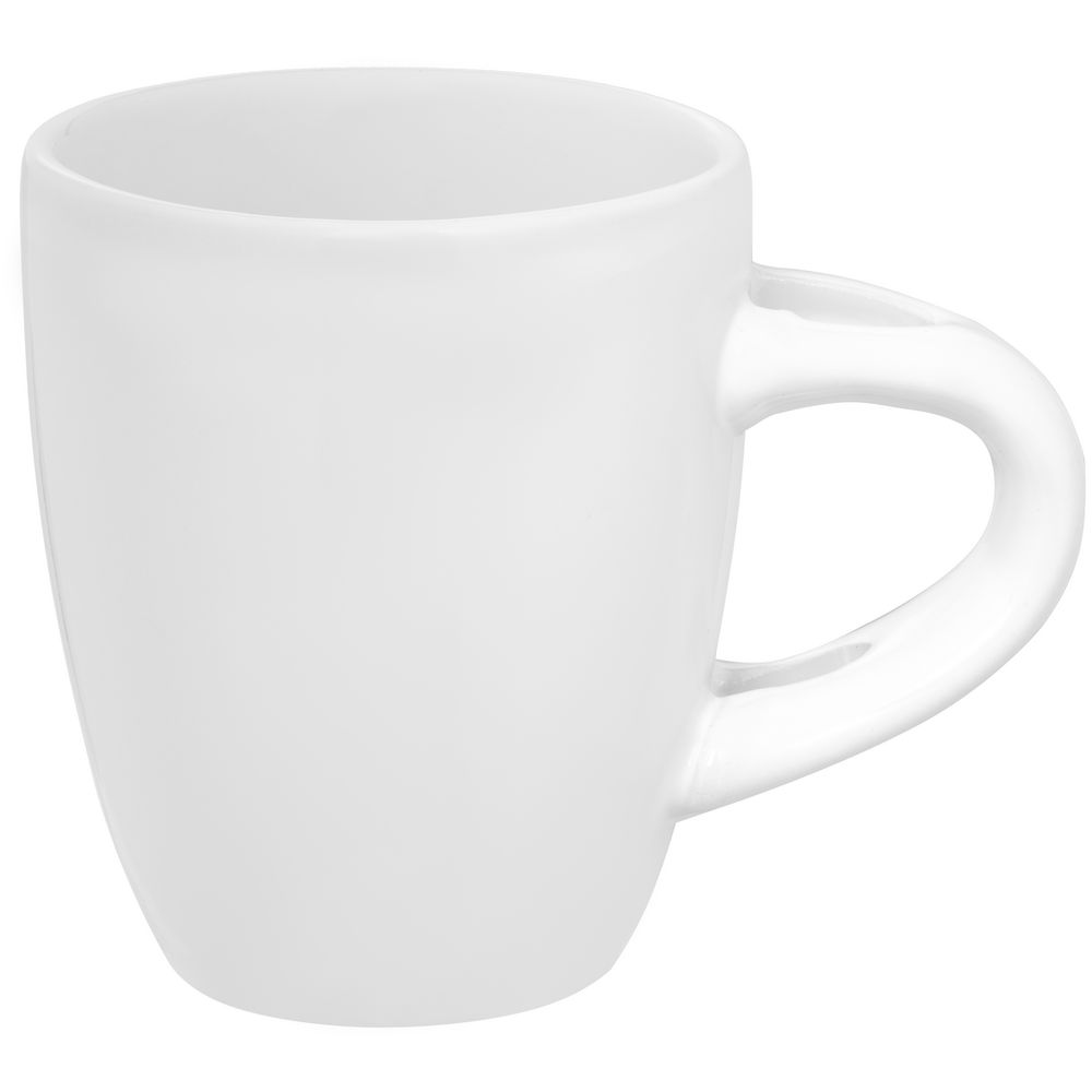 Кофейная кружка Pairy с ложкой, белая с красной (Миниатюра WWW (1000))
