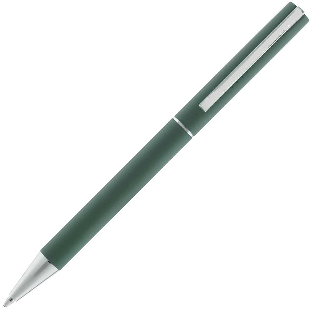 Ручка шариковая Blade Soft Touch, зеленая (Миниатюра WWW (1000))