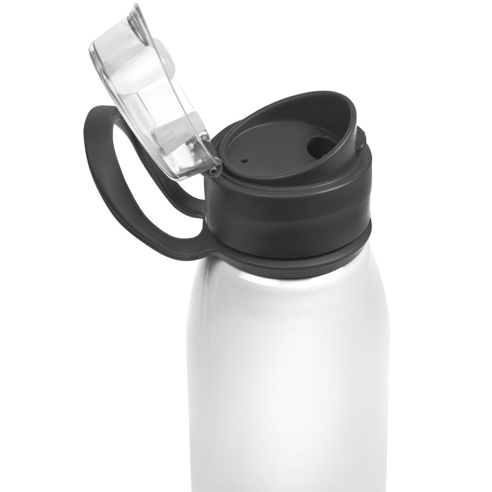 Спортивная бутылка для воды Korver, белая (Миниатюра WWW (1000))