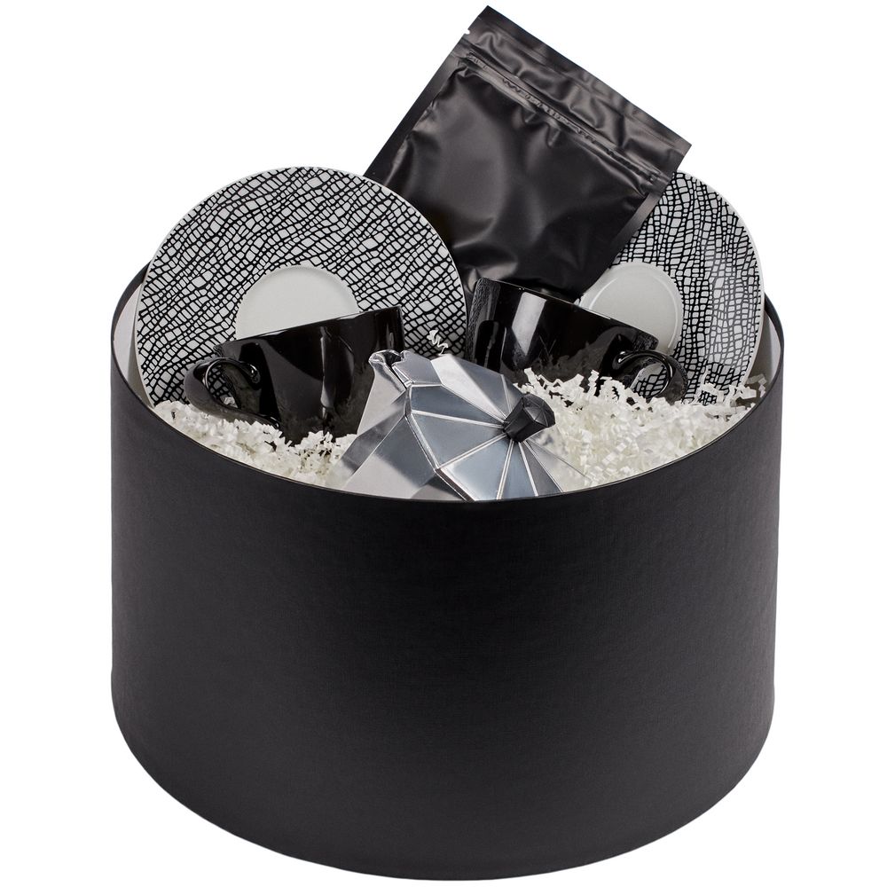 Коробка круглая Hatte, черная (Миниатюра WWW (1000))