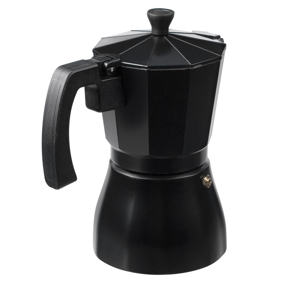 Гейзерная кофеварка Siena, черная (Миниатюра WWW (1000))