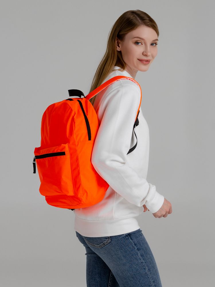 Рюкзак Manifest Color из светоотражающей ткани, оранжевый (Миниатюра WWW (1000))