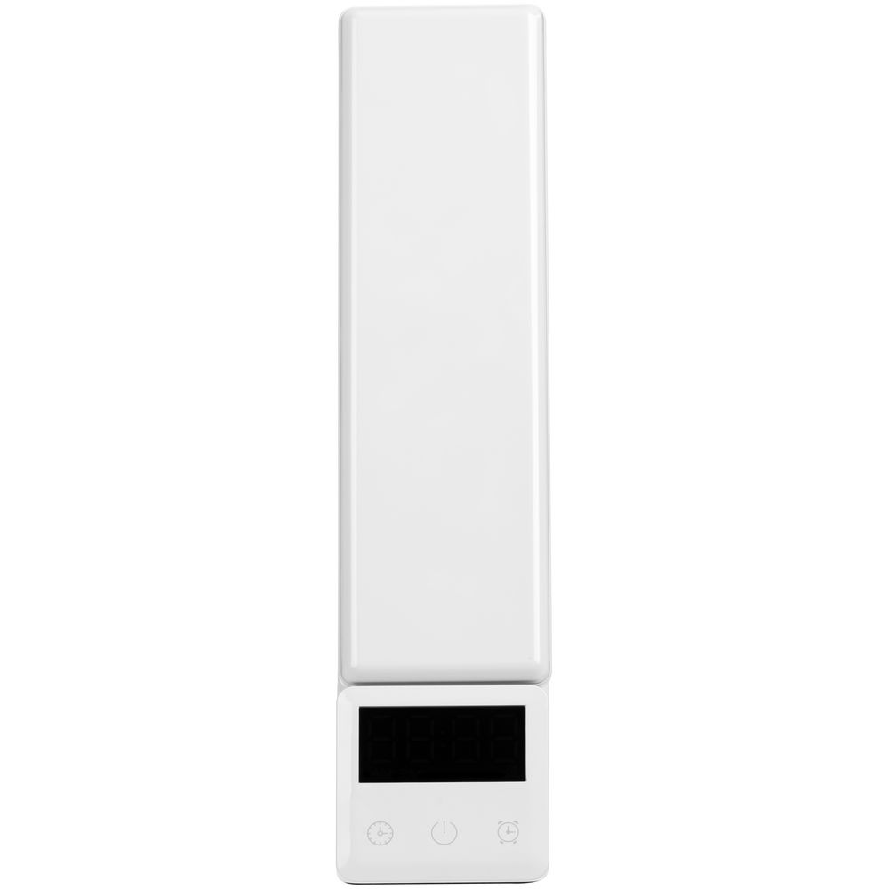 Лампа с беспроводной зарядкой смартфона и часов Powerack, белая (Миниатюра WWW (1000))