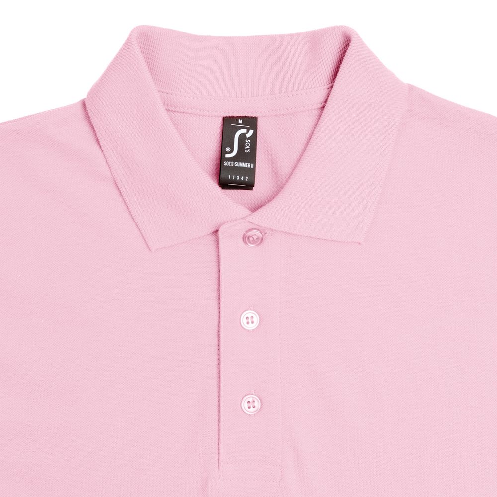 Рубашка поло мужская Summer 170, розовая (Миниатюра WWW (1000))