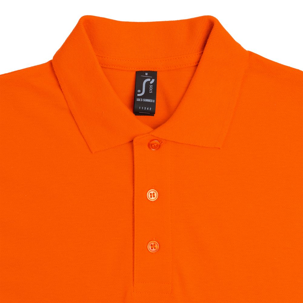 Рубашка поло мужская Summer 170, оранжевая (Миниатюра WWW (1000))