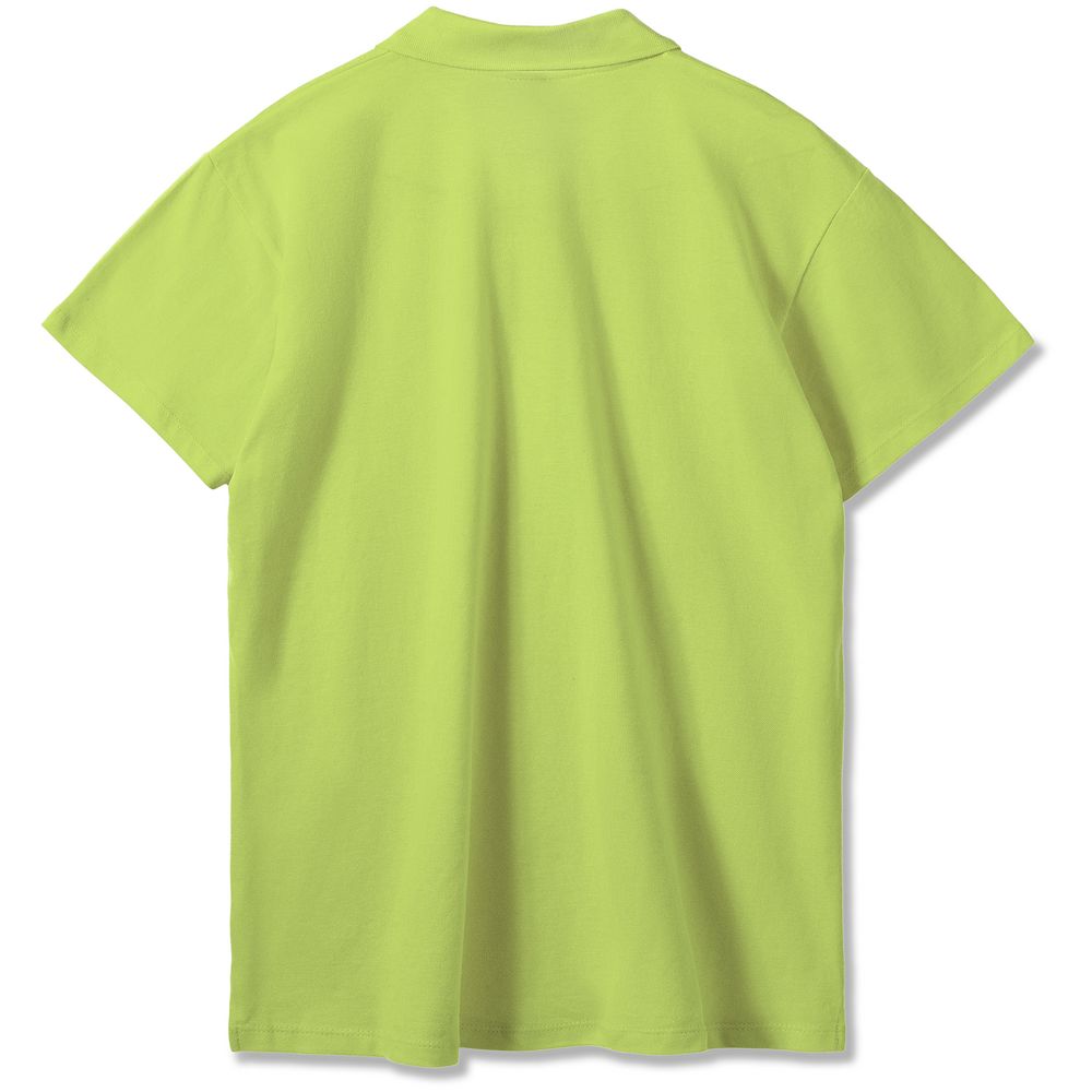 Рубашка поло мужская Summer 170, зеленое яблоко (Миниатюра WWW (1000))