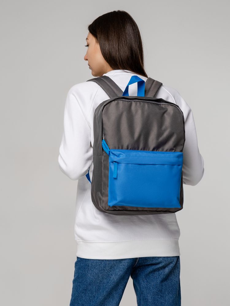 Рюкзак Sensa, серый с синим (Миниатюра WWW (1000))