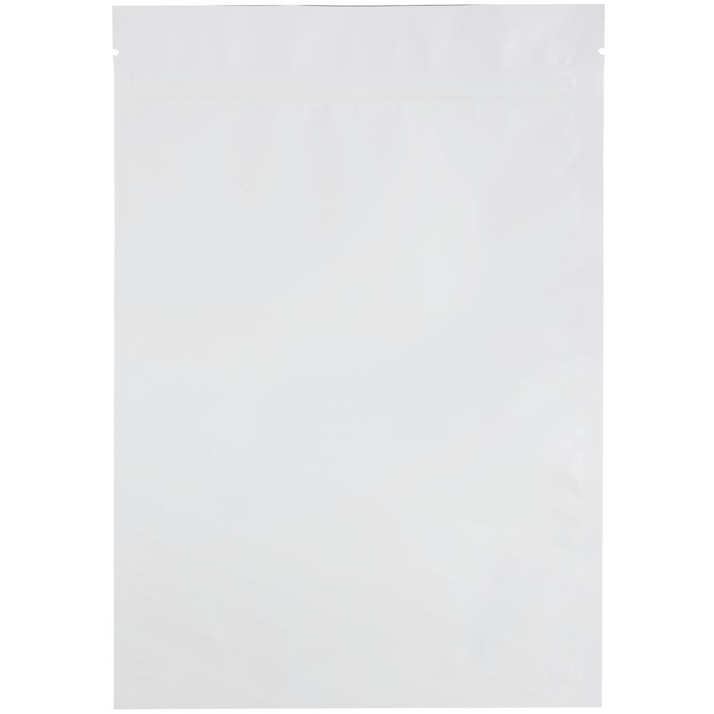 Пакет с замком Zippa L, белый матовый (Миниатюра WWW (1000))