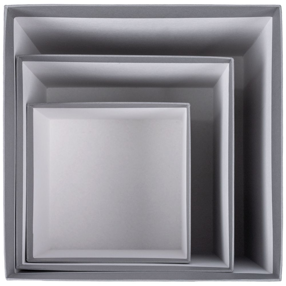 Коробка Cube, L, серая (Миниатюра WWW (1000))