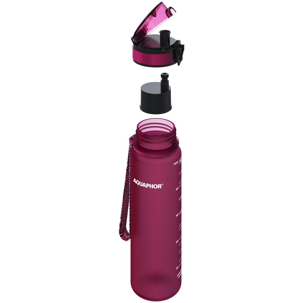 Бутылка-фильтр «Аквафор Сити», ярко-розовая (фуксия) (Миниатюра WWW (1000))