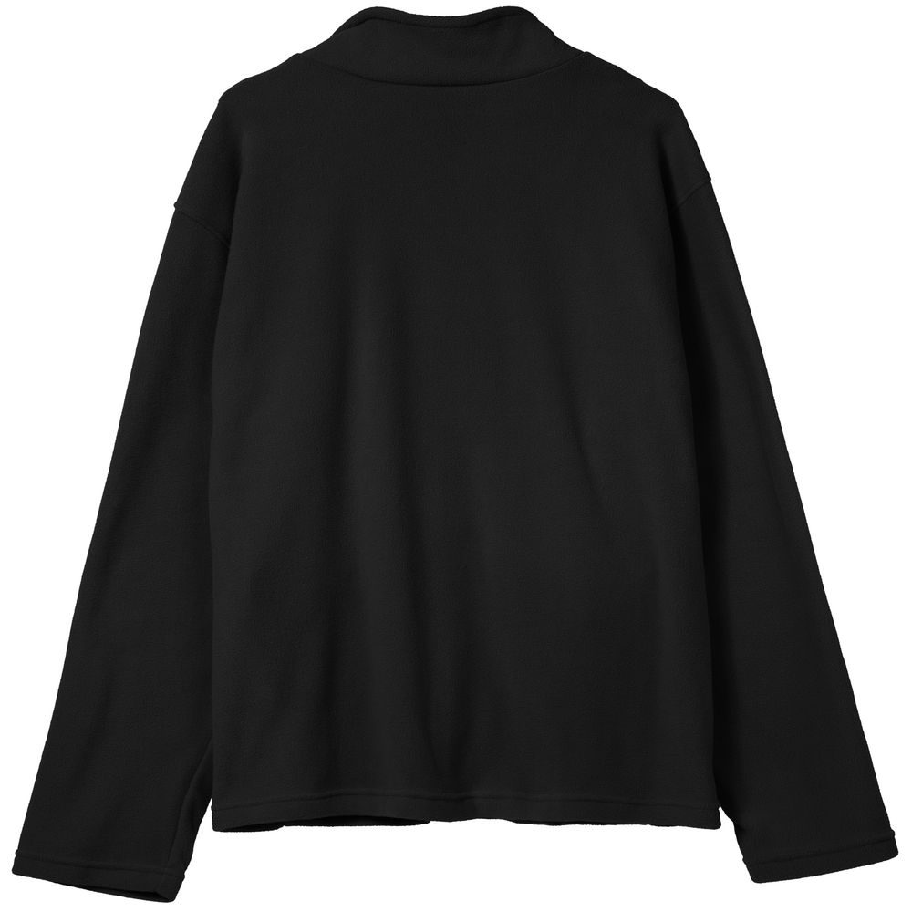 Куртка флисовая унисекс Manakin, черная (Миниатюра WWW (1000))