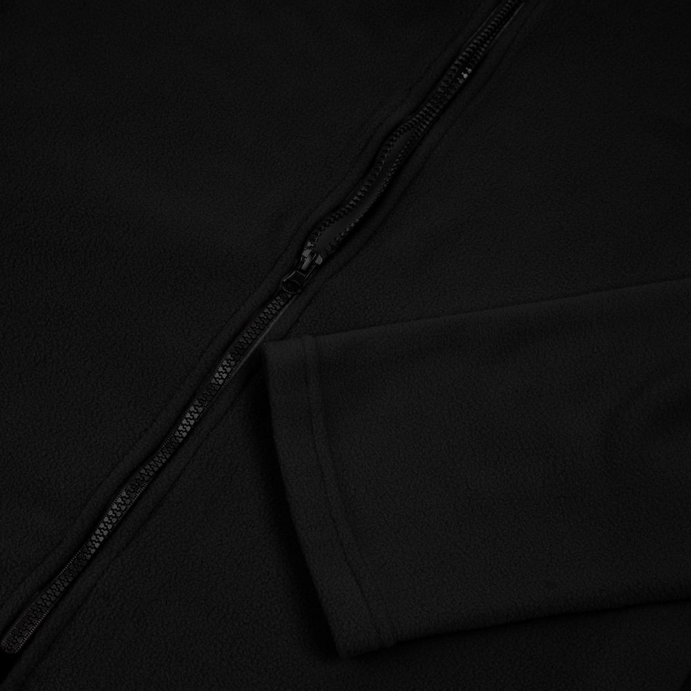 Куртка флисовая унисекс Manakin, черная (Миниатюра WWW (1000))