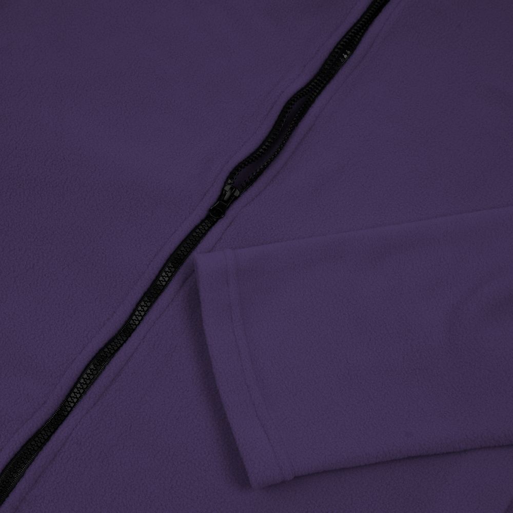 Куртка флисовая унисекс Manakin, фиолетовая (Миниатюра WWW (1000))