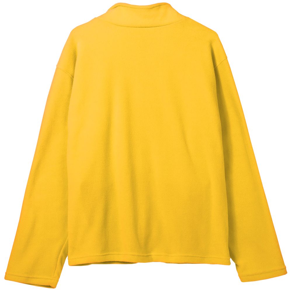 Куртка флисовая унисекс Manakin, желтая (Миниатюра WWW (1000))