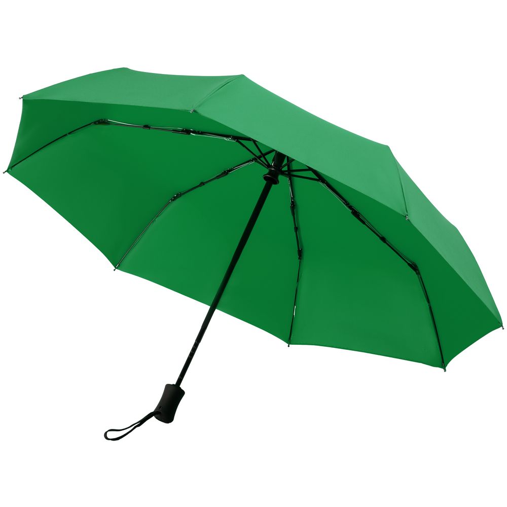 Зонт складной Monsoon, зеленый (Миниатюра WWW (1000))