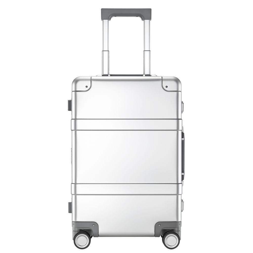 Чемодан Metal Luggage, серебристый (Миниатюра WWW (1000))