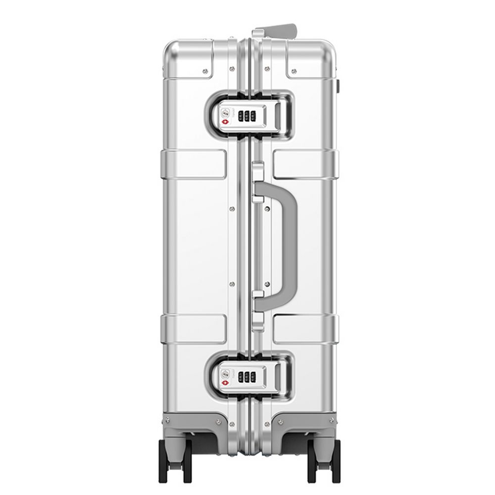 Чемодан Metal Luggage, серебристый (Миниатюра WWW (1000))