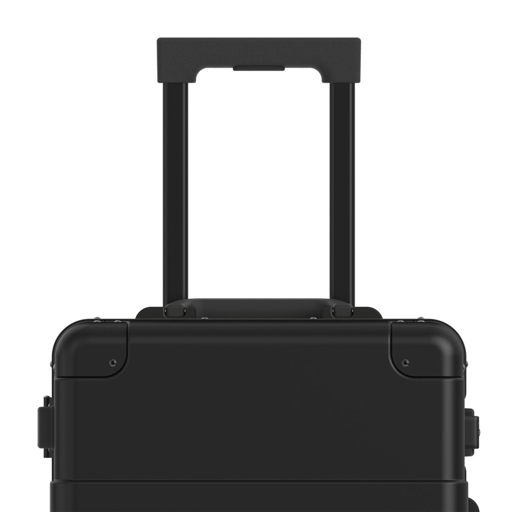 Чемодан Metal Luggage, черный (Миниатюра WWW (1000))