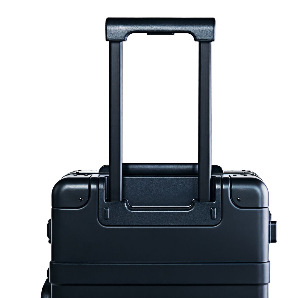 Чемодан Metal Luggage, черный (Миниатюра WWW (1000))