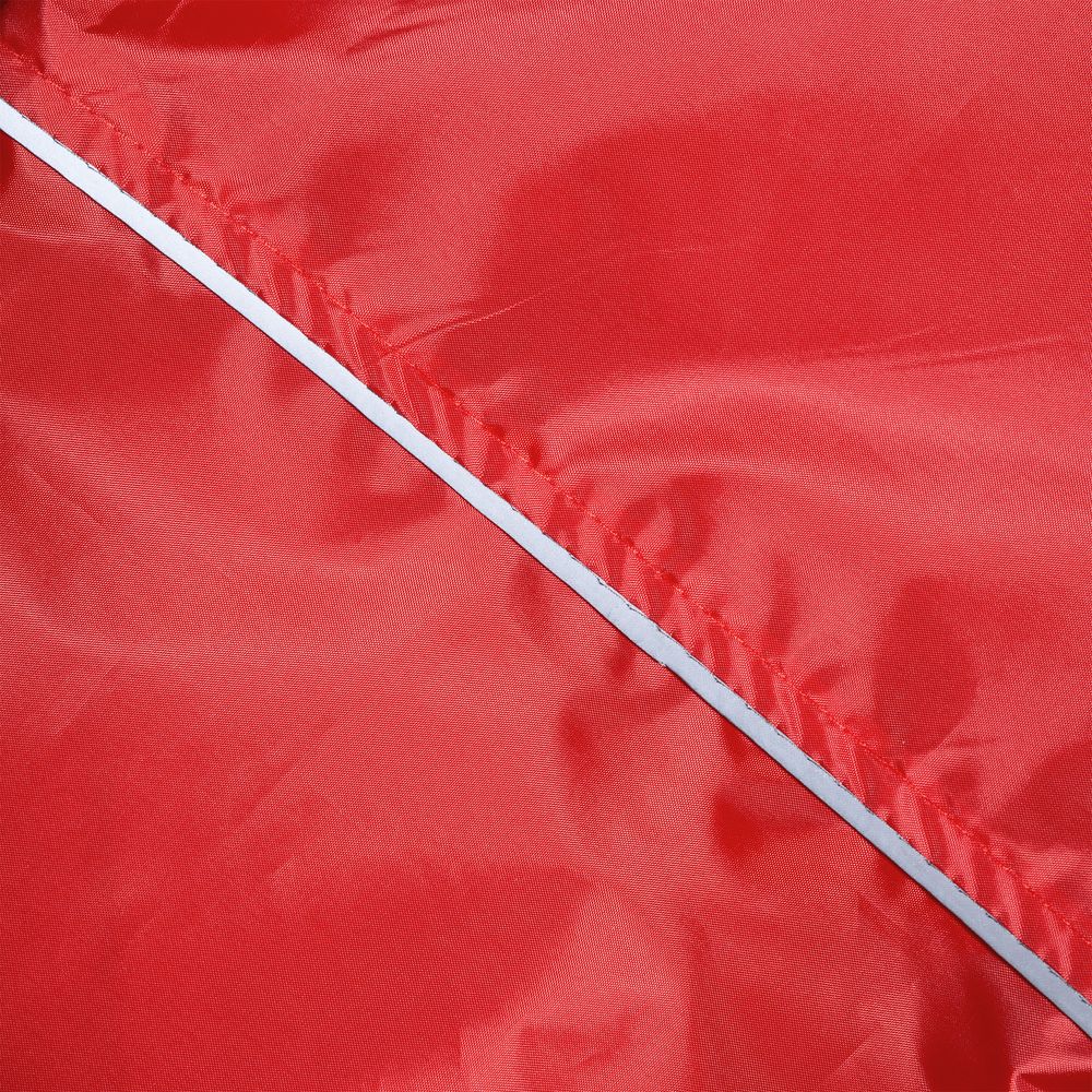 Дождевик-анорак со светоотражающими элементами Alatau Blink, красный (Миниатюра WWW (1000))