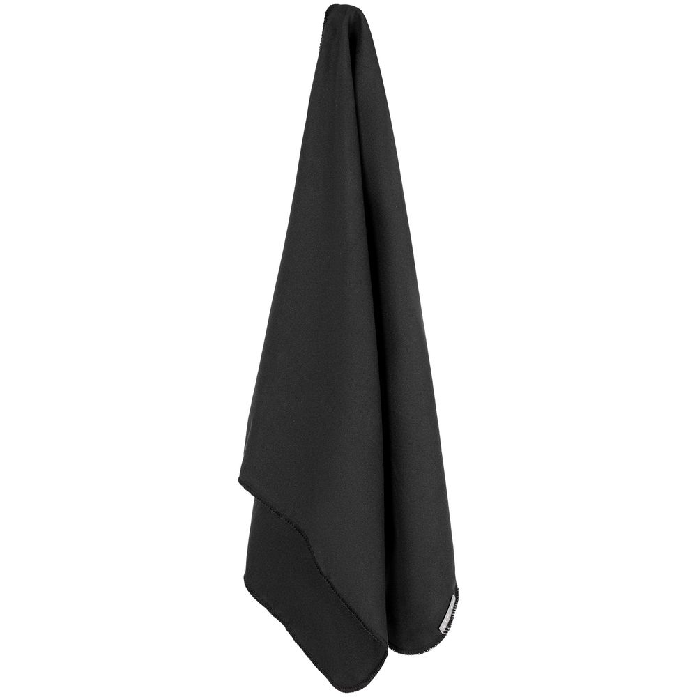Спортивное полотенце Vigo Medium, черное (Миниатюра WWW (1000))