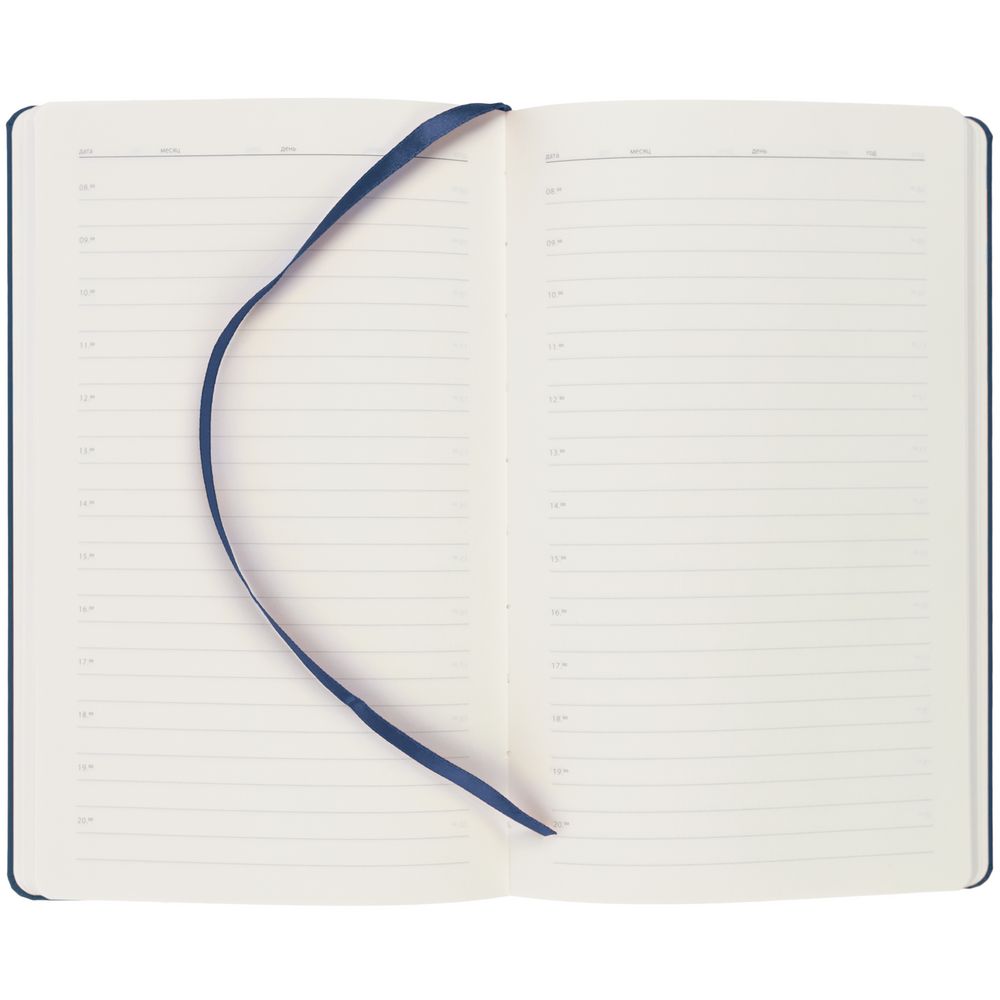 Ежедневник Magnet Shall с ручкой, синий (Миниатюра WWW (1000))