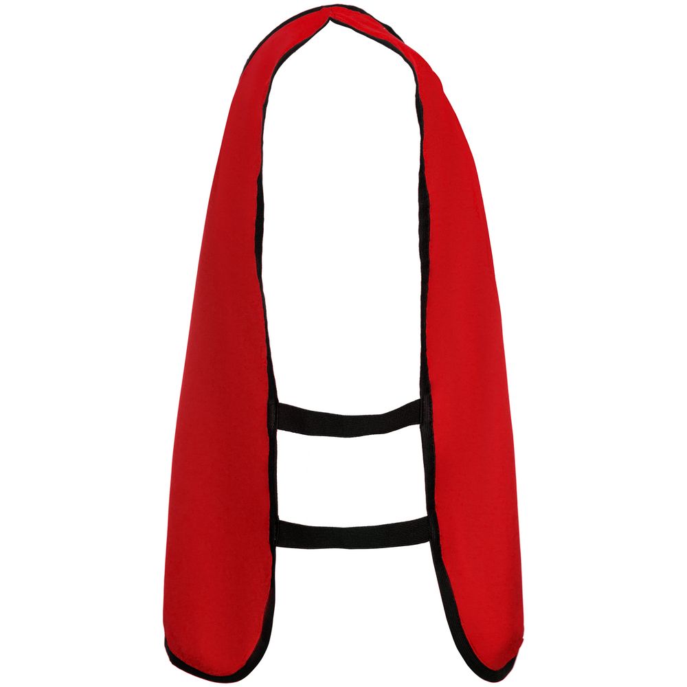 Манишка Outfit, двусторонняя, белая с красным (Миниатюра WWW (1000))