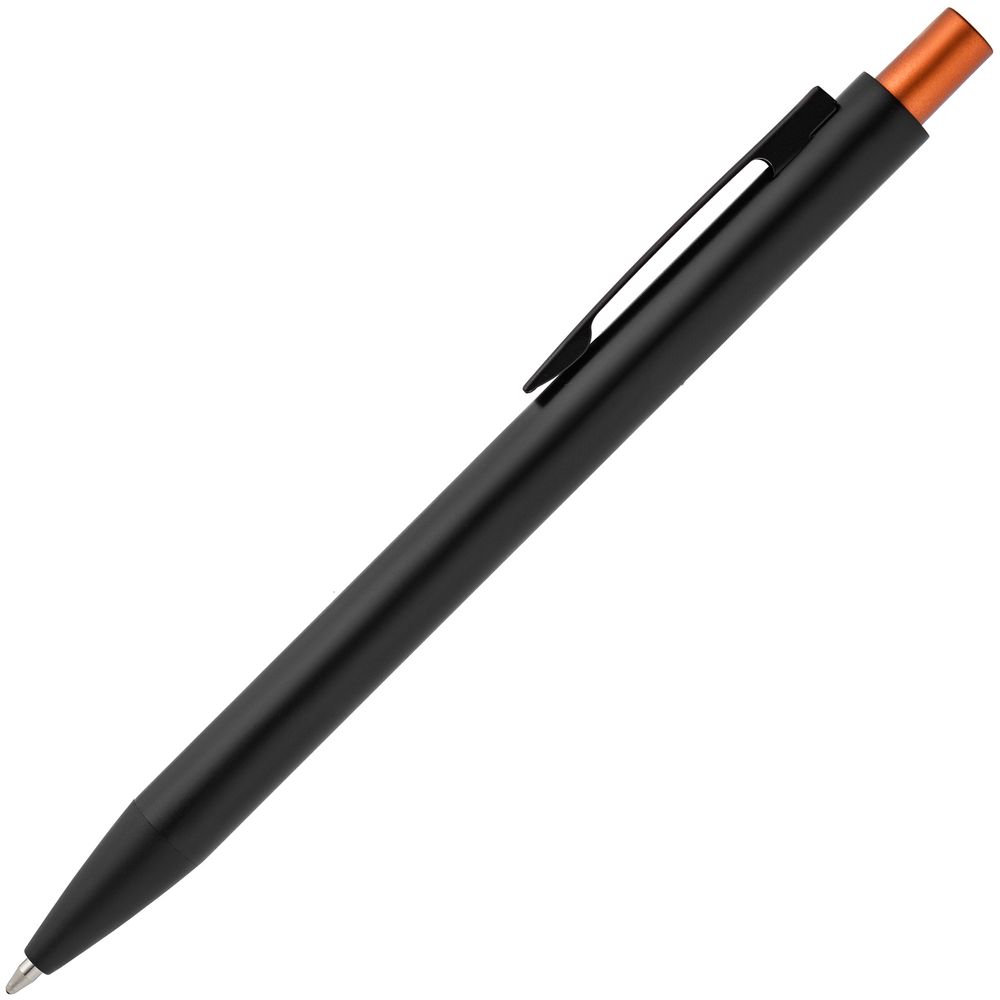 Набор Color Block: кружка и ручка, оранжевый с черным (Миниатюра WWW (1000))