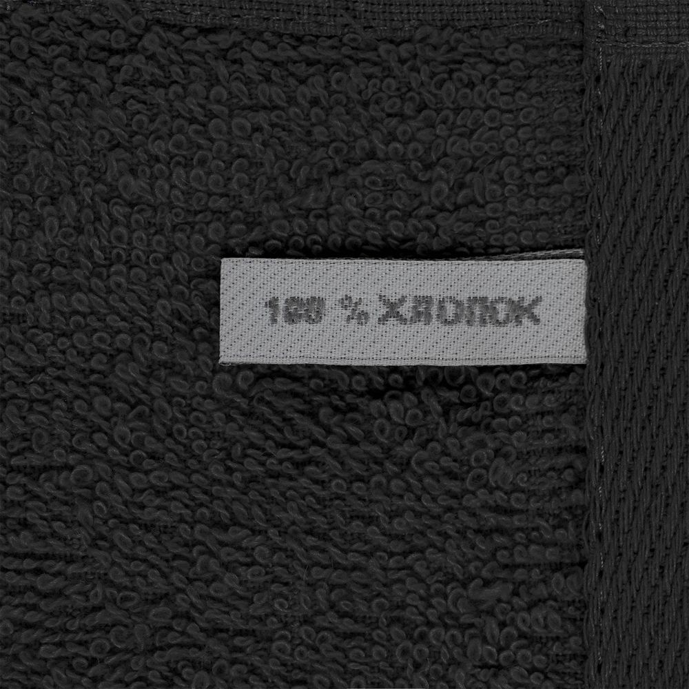 Полотенце Soft Me Light, ver.2, малое, черное (Миниатюра WWW (1000))