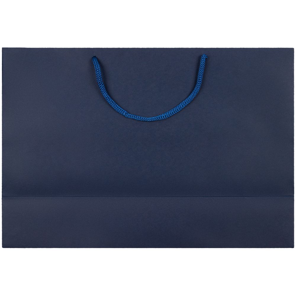Пакет бумажный Bicolor, белый с синим (Миниатюра WWW (1000))